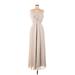Jenny Yoo Collection Cocktail Dress - Formal: Tan Dresses - New - Women's Size 12