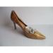 Ralph Lauren Shoes | *Ralph Lauren Brown Woodgrain Design Pumps Patent Stilettos | Color: Brown | Size: 9.5b