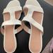 J. Crew Shoes | 2023 Jcrew Summer Sandals- | Color: Cream/White | Size: 8.5