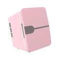 Compact Refrigerator Mini Fridge Multifunction Cosmetics Fridge Portable Small Refrigerator Cooling or Warmer for Food Outdoor, Pink