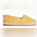 Kate Spade Shoes | Kate Spade Greyson Maize Suede Espadrille With Bow Size 9 | Color: Pink/Yellow | Size: 9