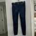 American Eagle Outfitters Jeans | American Eagle Super Low Rise Jeggings Jeans Dark Wash Sz 8 Long / 8l | Color: Blue | Size: 8