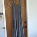 Free People Dresses | Free People Beach Moving West Tiered Maxi Dress Size S | Color: Gray | Size: S