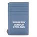 Burberry Accessories | Burberry Calfskin London Print Logo Card Holder | Color: Blue | Size: Os