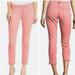 Jessica Simpson Jeans | Jessica Simpson Pink Rolled Crop Skinny Jeans Size 10/30 | Color: Pink | Size: 10