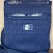 Michael Kors Bags | Michael Kors Blue Neoprene Embossed Logo Cross Body Bag Adjustable Strap | Color: Blue | Size: Os