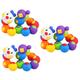 BESTonZON 39 Pcs Assembled Building Blocks of Flexible Glue Children’s Toys Puzzles Childrens Toys Number Counting Game Colorful Puzzle Shape Puzzle Toys Educational Puzzle Creative Puzzle