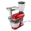 Electric Mixer, Shockproof Dough Maker Multifunctional Simple Operation P+6 Speed ​​Stand Mixer for Kitchen (UK Plug 220V)