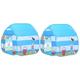 Abaodam 2pcs Tent Tent House Tents for Castle Play Tent Play Tent Kid Tent Play Tent for Tent for Camping Tent for Outdoor Princess Game House Individual