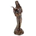 Veronese by Joh. Vogler GmbH, Roman Goddess Fortuna with Corrugated Horn, Bronzed Figurine, Good Luck in Gambling