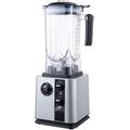 Commercial Ice Crusher Blender Smoothie Maker 2200W, 2.2L Capacity, 18000-30000rpm Mixer with Glass Jug & Cover for Home Milk Tea Shop Coffee Shop