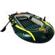 Touring Kayak Inflatable Boat Puncture Proof Inflatable Kayak Thickened with Air Pump Rope Paddle Folding PVC Fishing Boat Water Raft Thicken (4 People)