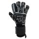 FOOTBALL MASTERS Symbio Black Negative 9 Goalkeeper Gloves, Football Gloves, Football Goalkeeper, Soccer, Complete Black