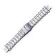 VISIYUBL Metal WatchBand Strap Bracelet Fit For Casio Fit For EDIFICE EFX-500D EFX500D EFX-500 Smartwatch Stainless Steel Watchbands (Color : Silver)