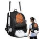 Shenrongtong Baseball Bag Youth | Baseball Backpack Youth Softball Backpack with Shoe Compartment - Large Capacity Youth Baseball Backpack Baseball Bat Bag for Contest, Adults, Bats, Shoes