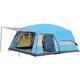 5-12 Person Outdoor Camping Tent with Porch Portable Cabana Tent Large Family Tent Dome Tent Bell Tent for Outdoor Camping Hiking Fishing Easy Set Up