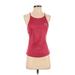 Under Armour Active Tank Top: Red Activewear - Women's Size X-Small