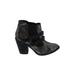Kelsi Dagger Brooklyn Ankle Boots: Black Shoes - Women's Size 8 1/2