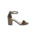 CL by Laundry Heels: Gray Shoes - Women's Size 6