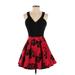 Crystal Doll Cocktail Dress - Fit & Flare: Red Hearts Dresses - Women's Size 1