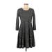 Marc New York Andrew Marc Casual Dress: Gray Dresses - Women's Size Medium