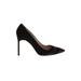 Manolo Blahnik Heels: Black Shoes - Women's Size 39.5