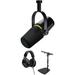 Shure MV7+ Podcast XLR/USB Microphone Kit with Tabletop Boom Stand & Headphones ( MV7+-K