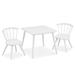 Kids Wood Table Chair Set , Ideal for Arts , Crafts, Snack Time, Homeschooling, Homework - Table Chair Set
