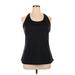 Nike Active T-Shirt: Black Activewear - Women's Size X-Large