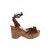 Mossimo Supply Co. Heels: Brown Shoes - Women's Size 10