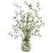 24" Night Willow Artificial Plant in Floral Planter