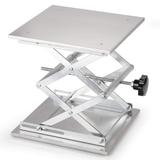 11.8 x 11.8 inch Lab Scissors Jack, 300 x 300 mm Stainless Steel Latory Support Jack Platform Lab Lift Stand Table