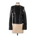H&M Faux Leather Jacket: Black Jackets & Outerwear - Women's Size 0
