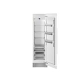 Bertazzoni 24" 13 Cubic Feet Built-in Refrigerator, Stainless Steel in Gray | 84 H x 24 W x 25 D in | Wayfair REF24RCPRR23