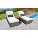 Sol 72 Outdoor™ Rochford Sun Lounger Set w/ Cushion & Table Wicker/Rattan | 16 H x 31 W x 77 D in | Wayfair B29238DFAAA142E1A79E37A150C64DDD