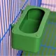 1pc Bird Wire Hanging Feeder Bird Trough Anti-scattering Bird Food Bowl Automatic Bird Drinking