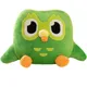 30cm Green Duolingo Owl Plush Toy Duo Plushie of Duo The Owl Cartoon Anime Owl Doll Soft Stuffed