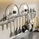 Kitchen Organizer Hooks Wall Hangers Rack for Kitchen Utensils Knife Holder Cutting board Spoon Lid