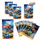 10pcs Hot Wheels Gift Bags Chocolate Cookies Candy Bags Flame Car Party Bag Boys Birthday Festival