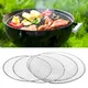 Disposable BBQ Barbecue Grill Basket Mesh Wire Net Fish Vegetable Tool Grill Outdoor Bbq Accessories