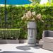 Latitude Run® Ayato Statue Planter in Gray | 24.25 H x 9.25 W x 9.25 D in | Wayfair 74452420D0494ACD8E3E3BE573890D4F