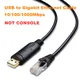 6ft USB zu RJ45 Gigabit Ethernet Netzwerk LAN Kabel für Switch Router Gateway Modem zu MacBook PC