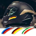 1pc/2 stücke verschiedene Arten Motorrad Helm Flagge Aufkleber Rennen Motocross Kraftstoff tank