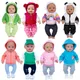 Neue Geboren Baby Puppe Kleidung Mit Kapuze Pullover für 18 "Mädchen Puppe Jacke Spielzeug Puppe