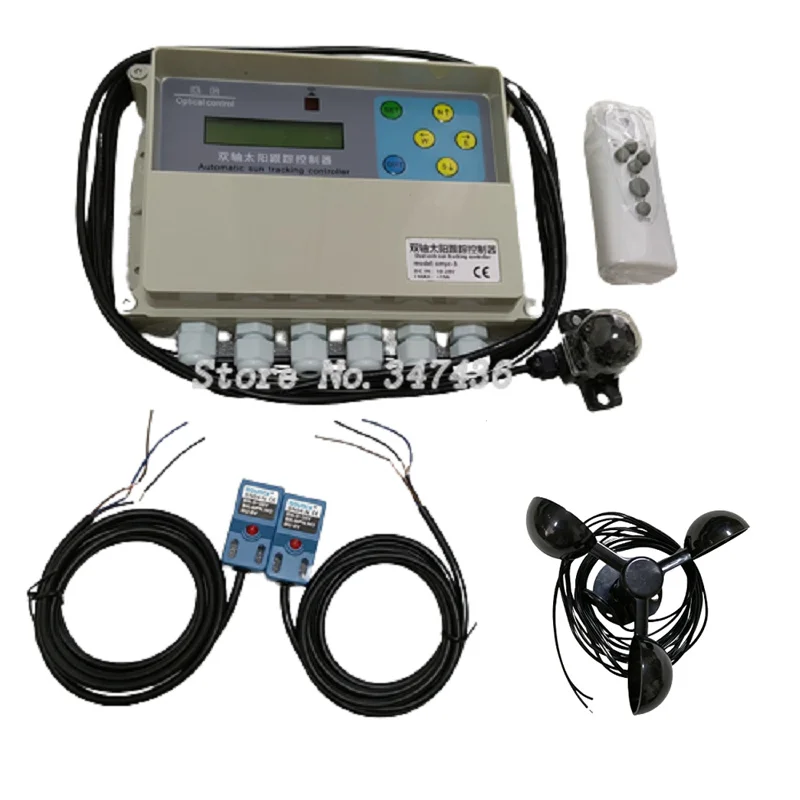 Neuer Solar Tracker Dual Axis Controller Solar Automatisches Tracking-System Zwei-Freiheits-Plattform-Tracking Sun Tracker Image