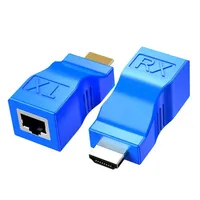 HDMI zu RJ45 Netzwerk HDMI Repeater 2 PCS HDMI Extender Sender und Empfänger Netzwerk