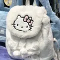 Sanrio Hello Kitty Kuromi Mymelody Kawaii borsa da scuola in peluche borsa a tracolla Kawaii borsa a