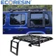 Per Wrangler Jeep JK JL portapacchi con 2 scale laterali 2007-2022 4 porte 2 porte 4*4 fuoristrada ricambi Auto in alluminio