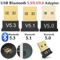 Adattatore USB Bluetooth 5.3/5.1/5.0 adattatori Dongle Wireless supporto Computer portatile per trasmettitori Audio Windows 11/10/8.1