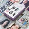 55PCS KPOP ILLIT debuttion Album Magnetic LOMO Card YUNAH MINJU MOKA carta casuale YOUNGSEO WONHEE